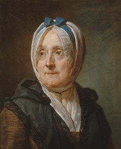 Madame Chardin (1707-91) portréja 1775 alkotó: Jean-Baptiste Simeon Chardin
