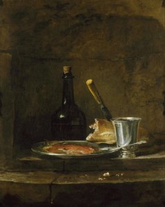 A reggeli elkészítése vagy az ezüst serleg 1728 előtt.