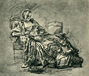 A levél, 18. század közepe-vége, 1943. alkotó: Jean Baptiste Simeon Chardin