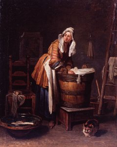 Mosónő alkotó: Jean-Baptiste Simeon Chardin