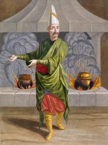 Beulouk-Bachi, a szultán főszakácsa, 1708 körül