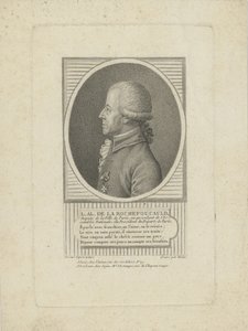 Louis-Alexandre de La Rochefoucauld, Enville hercege 1743-1792, 1790-es évek.