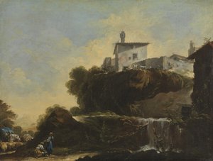 Olasz táj, 1749