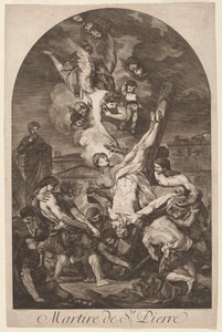Martire de St. Pierre Szent Péter mártíromsága, c. 1750-es évek.