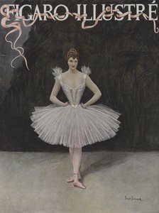 A táncos. A Le Figaro Illustre borítója, 1895. február