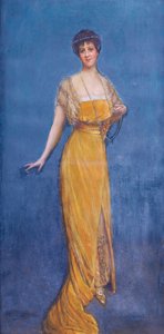 Madame Blanche Vesnitch, született Ulman portréja, 1913. alkotó: Jean Beraud