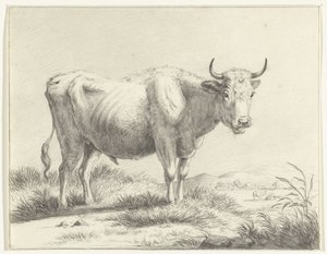 Álló tehén, jobbra alkotó: Jean Bernard