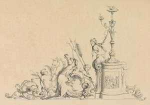 Arabesque minták sokféle felhasználásra J. B. Toro találta ki, 1716., 1716.