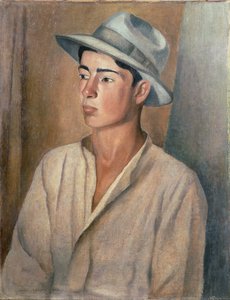 Férfi kalapban alkotó: Jean Berque