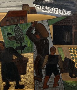 Hazatérés a munkából; Retour du Travail - Visszatérés a munkából