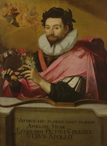Jean de Caulet portréja Apollós-koronával, 1635