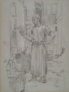 Ernest-Alexandre-Honore Coquelin alkotó: Jean-Charles Cazin