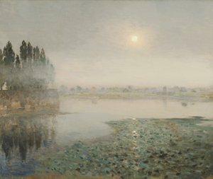 Köd a folyón, 1889 körül