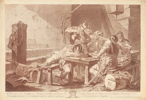 Őrszoba alkotó: Jean Charles François after Carle Van Loo