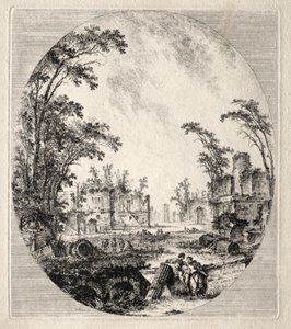 A Régi Appian-út része, 1756.