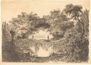 A Kis Park alkotó: Jean Claude Richard de Saint Non after Jean Honoré Fragonard