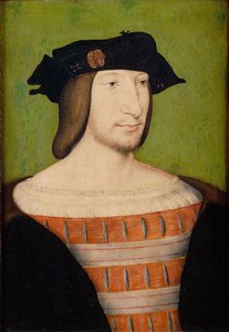 I. Ferenc 1494-1547 francia király, Bretagne hercege, Provence grófjának portréja, 1515