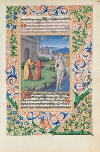 Ms Lat. Q.v.I.126 f.44 Susannah and the Elders, Louis d