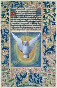Ms Lat. Q.v.I.126 f.90 A Szentlélek, Louis d