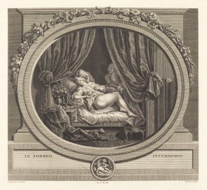 A megszakított alvás alkotó: Jean Dambrun after François Marie Isidore Queverdo