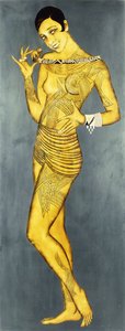 Josephine Baker, 1927 körül (lakk)