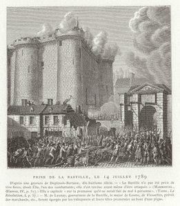 A Bastille megtámadása, Párizs, francia forradalom, 1789. július 14