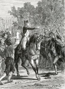 Lafayette tábornok, francia forradalom