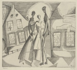 Este a faluban alkotó: Jean Emile Laboureur