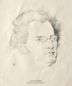 Franz Schubert alkotó: Jean Emile Laboureur