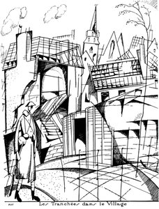 Árkok a vidéken, 1916.