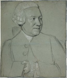 Egy könyvet tartó férfi portréja jobbra fordítva alkotó: Jean-Étienne Liotard