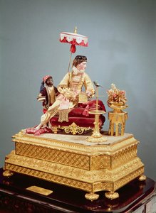 Az énekóra automatája, 1844 (vegyes technika) alkotó: Jean Eugene Robert