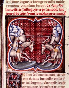 Mureti csata (szeptember 12 alkotó: Jean Fouquet
