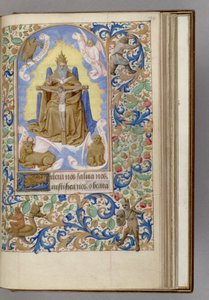 Gnadenstuhl Órakönyv, 1450-1499 alkotó: Jean Fouquet