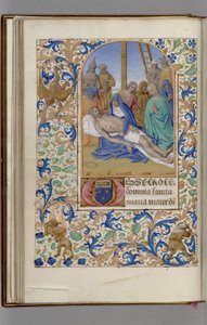 Pietà Órakönyv, 1450-1499 alkotó: Jean Fouquet