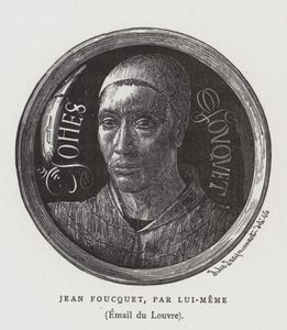 Jean Fouquet 15. századi francia festő önarcképe alkotó: Jean Fouquet