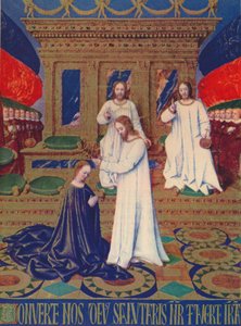The Virgins Coronation, c1455, 1939 alkotó: Jean Fouquet