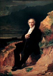 Charles Fourier francia közgazdász és filozófus portréja (1772-1837) Jean Gigoux (1806-1894) festménye 19. századi Besancon, Musee Historique du Palais Granvelle - A francia filozófus és közgazdász portréja (17 Charles Fourier (8772-18). Pai