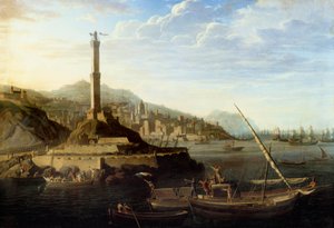 Napóleoni háború: Belépés a Miollis tábornok által irányított francia hadsereg génjébe 1800. június 24-én. Jean Francois Hue (1751-1823) festménye