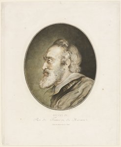 IV. Henrik, Franciaország és Navarra királya alkotó: Jean Francois Janinet
