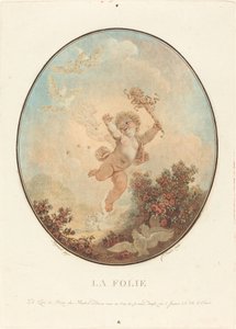 La folie, 1777. alkotó: Jean Francois Janinet