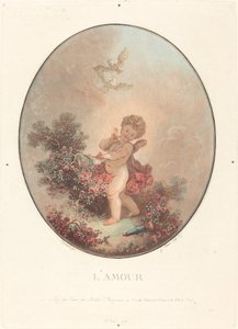 Szerelem, 1777. alkotó: Jean Francois Janinet