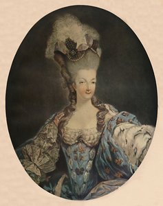 Marie Antoinette, Franciaország királynője, 1777, 1913 alkotó: Jean Francois Janinet