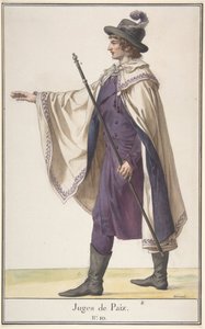A békebíró, kb. 1798-99. alkotó: Jean Francois Leonor Merimee