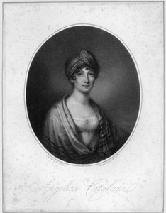 Angelica Catalani, metszett Antoine Cardon