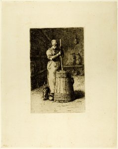 Kavargó nő alkotó: Jean Francois Millet