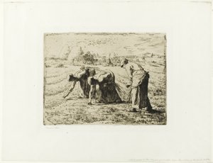 Talicskás paraszt alkotó: Jean Francois Millet