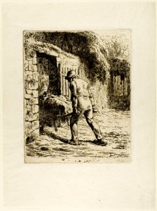 Talicskás paraszt alkotó: Jean Francois Millet