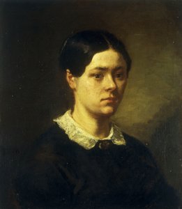 Madame J.F. Millet portréja, 1844 körül alkotó: Jean Francois Millet