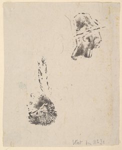 Bizonyíték egy vázlattömbből, 1834-75. alkotó: Jean Francois Millet